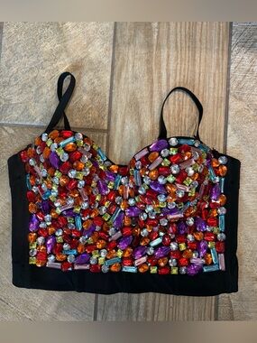 Vintage Lydia Gemstone Corset